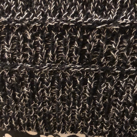 LOFT Sleeveless rounded neck stretchy cotton sweater, mixed knit ribbed tunic - Picture 6 of 9